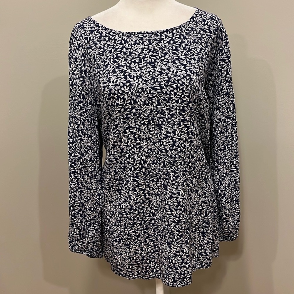Lane Bryant Floral Long Sleeve Top